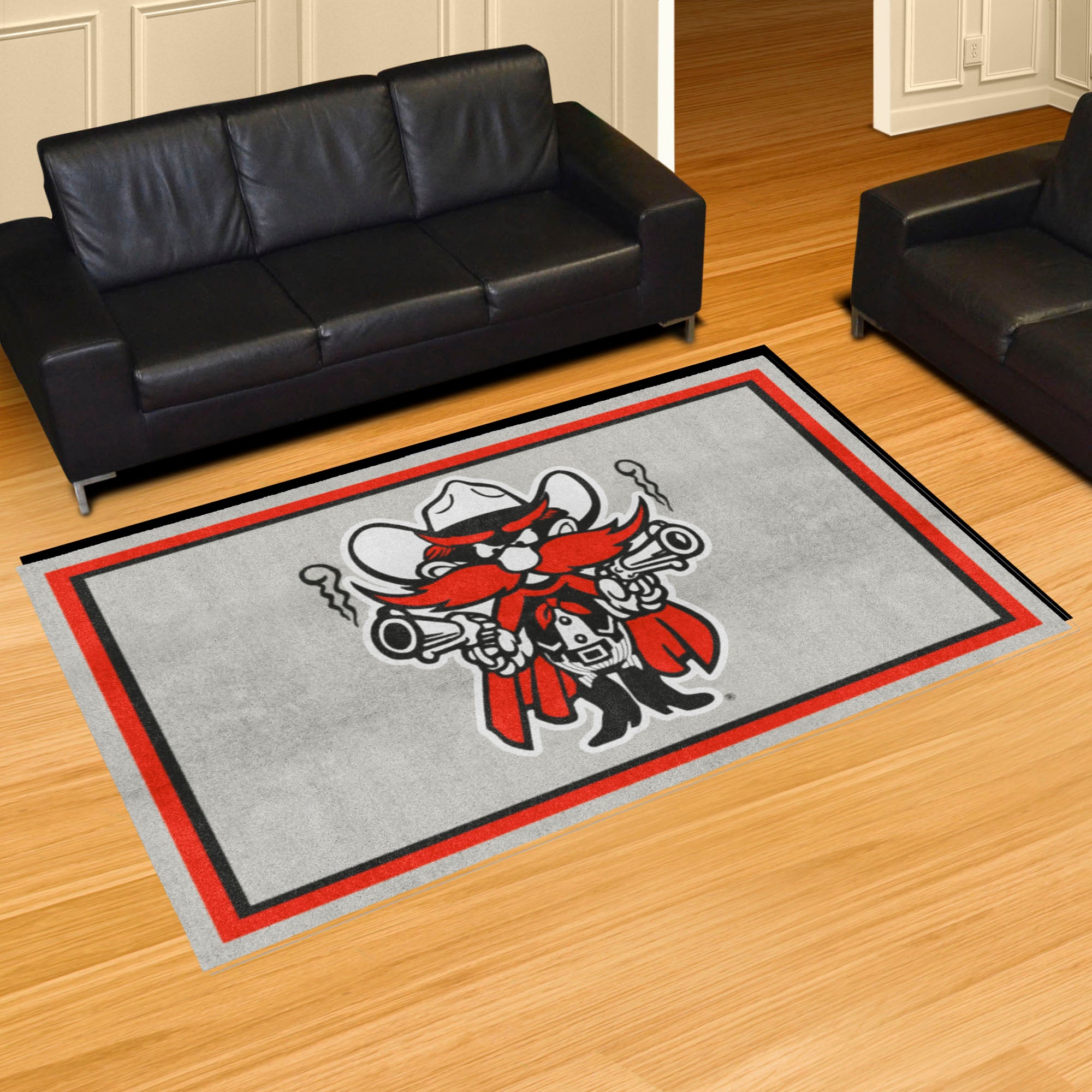 Texas Tech Red Raiders 5ft. x 8 ft. Plush Area Rug