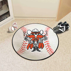 Texas Tech Red Raiders Baseball Rug - 27in. Diameter