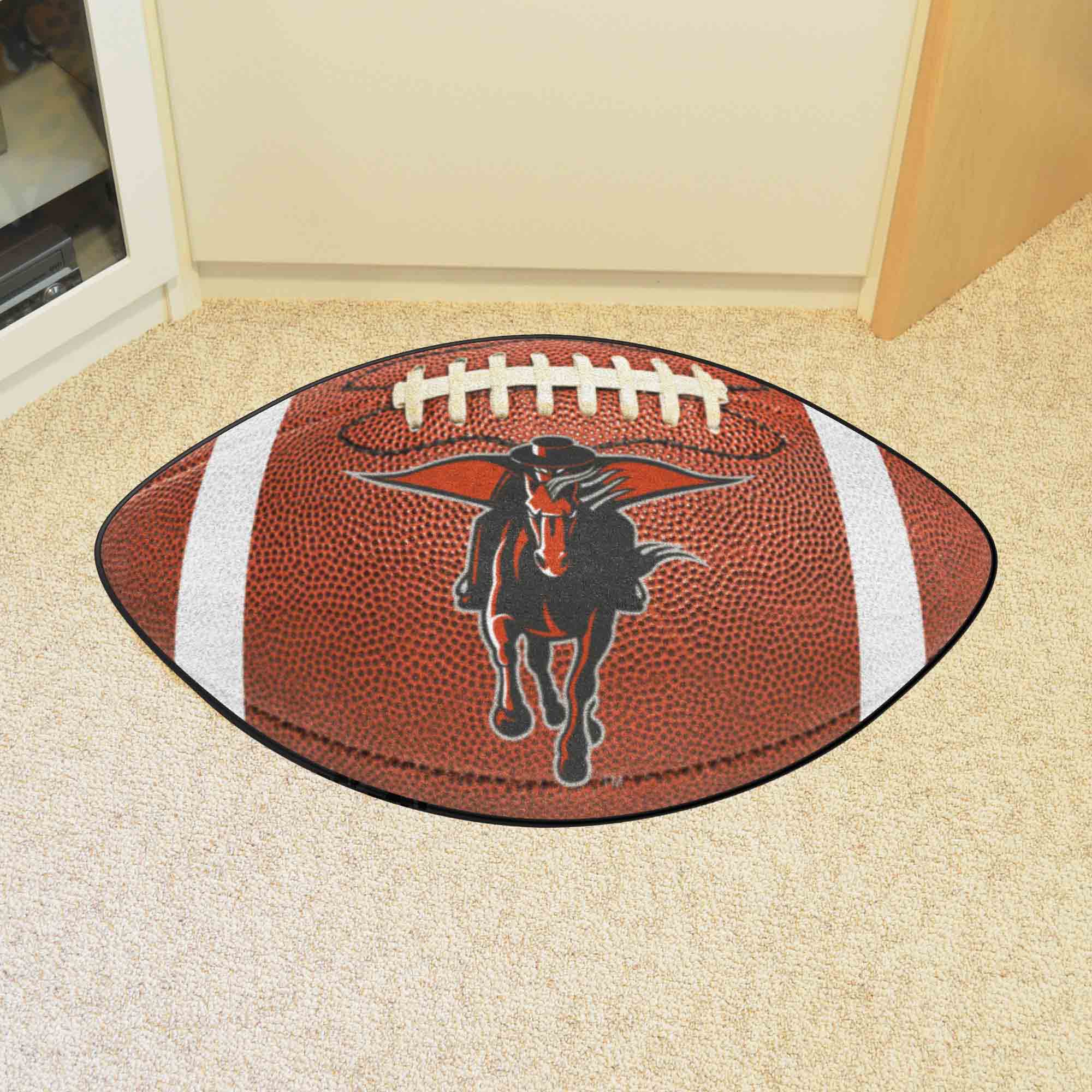 Texas Tech Red Raiders Football Rug - 20.5in. x 32.5in.