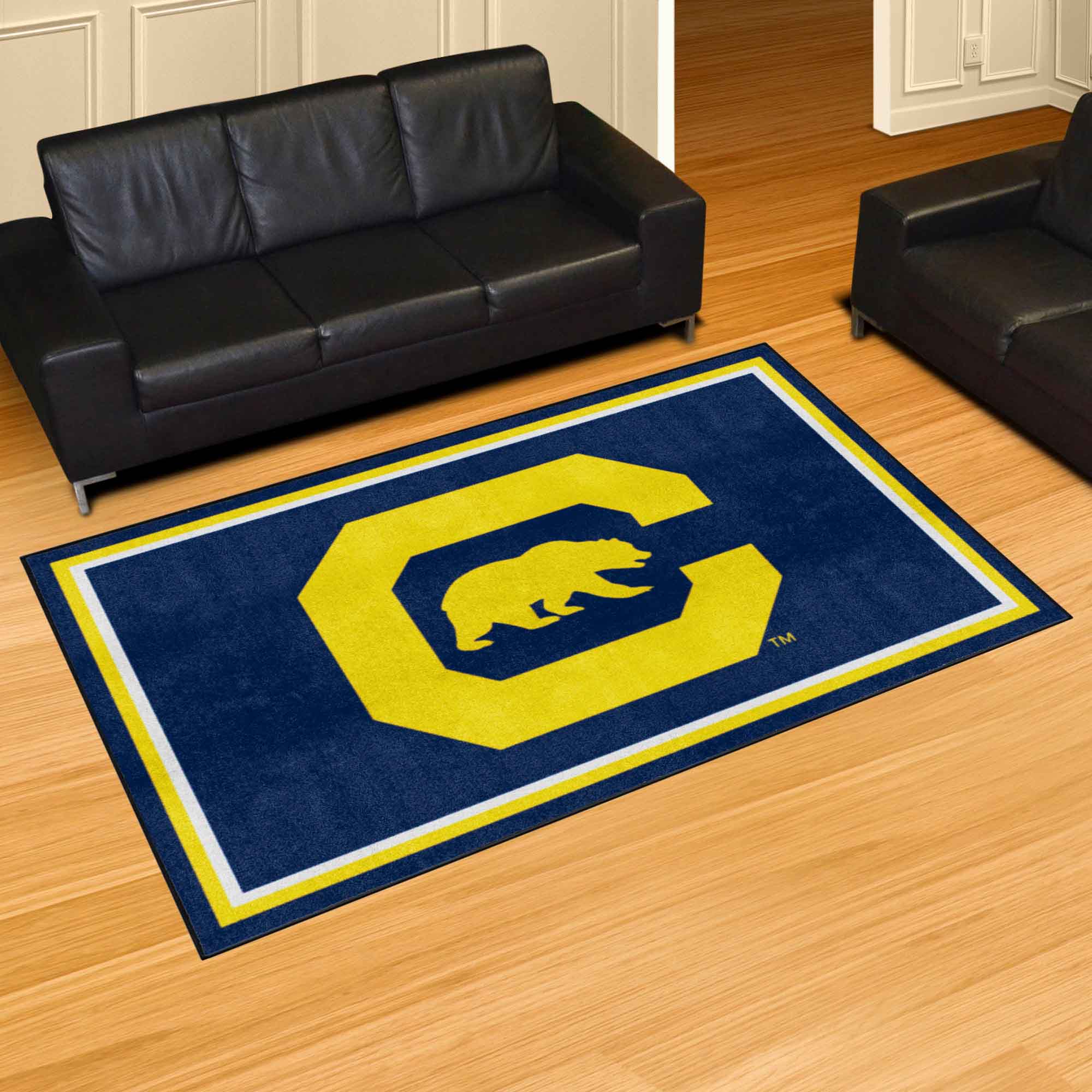 Cal Golden Bears 5ft. x 8 ft. Plush Area Rug