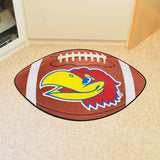 Kansas Jayhawks Football Rug - 20.5in. x 32.5in.