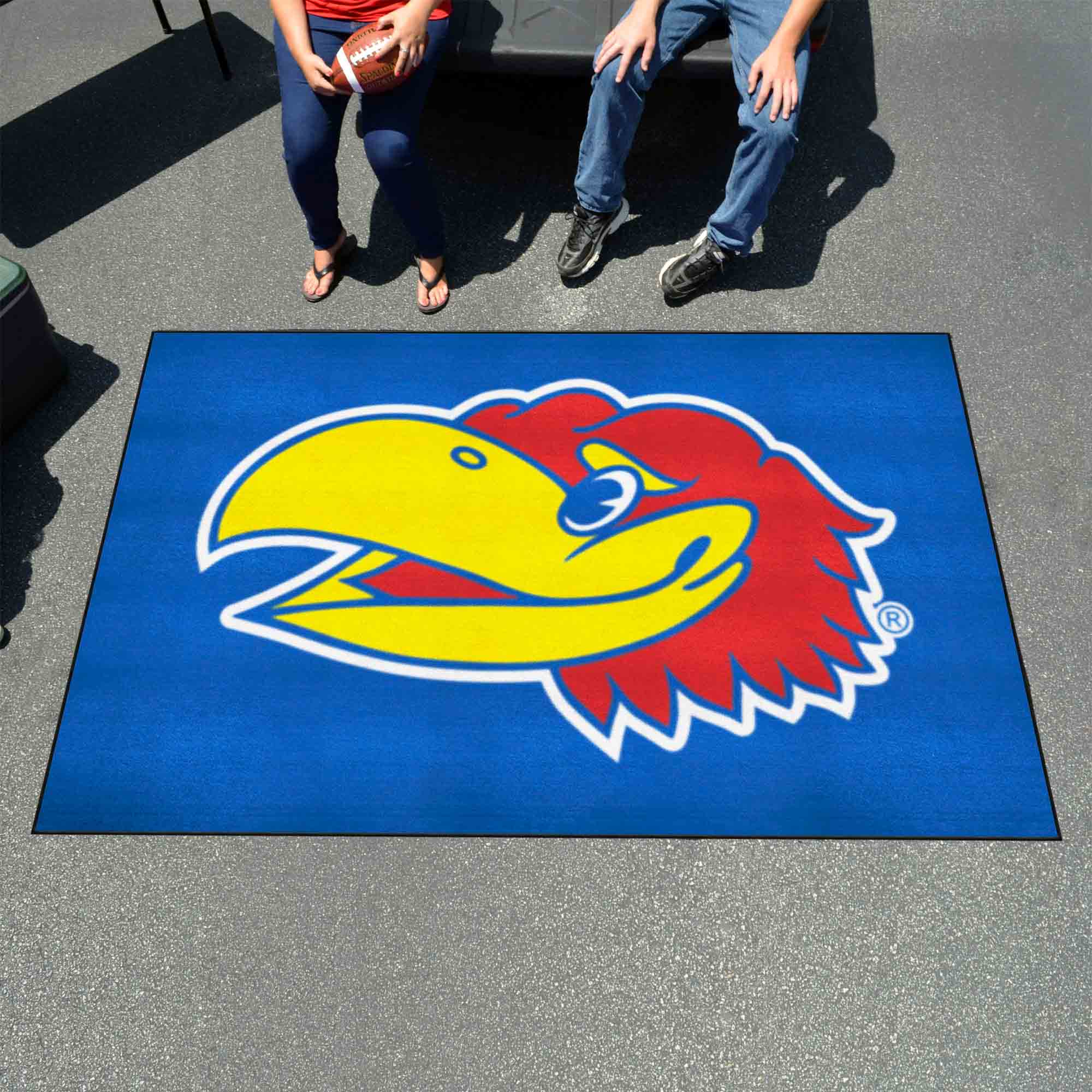 Kansas Jayhawks Ulti-Mat Rug - 5ft. x 8ft.