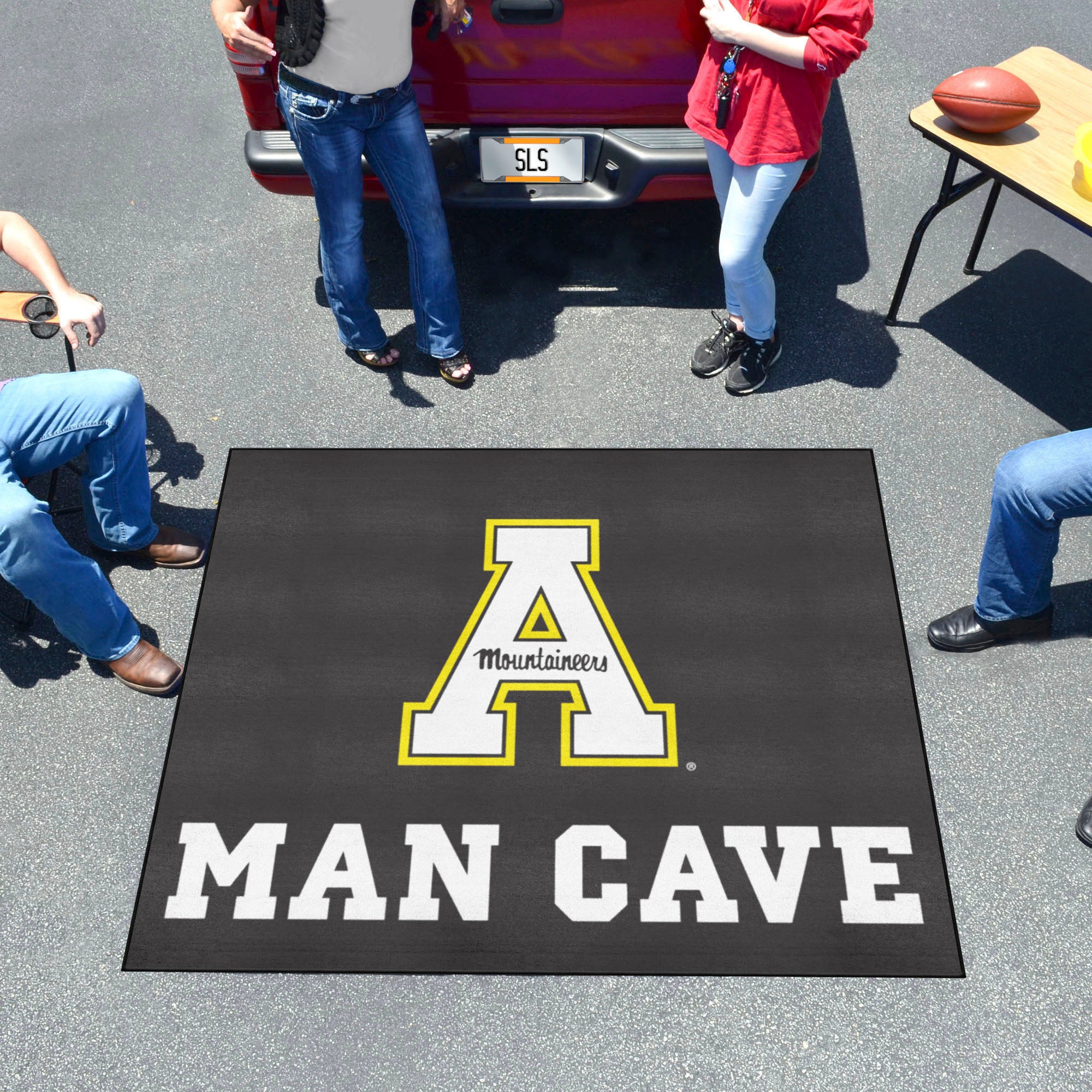 Appalachian State Mountaineers Man Cave Tailgater Rug - 5ft. x 6ft.