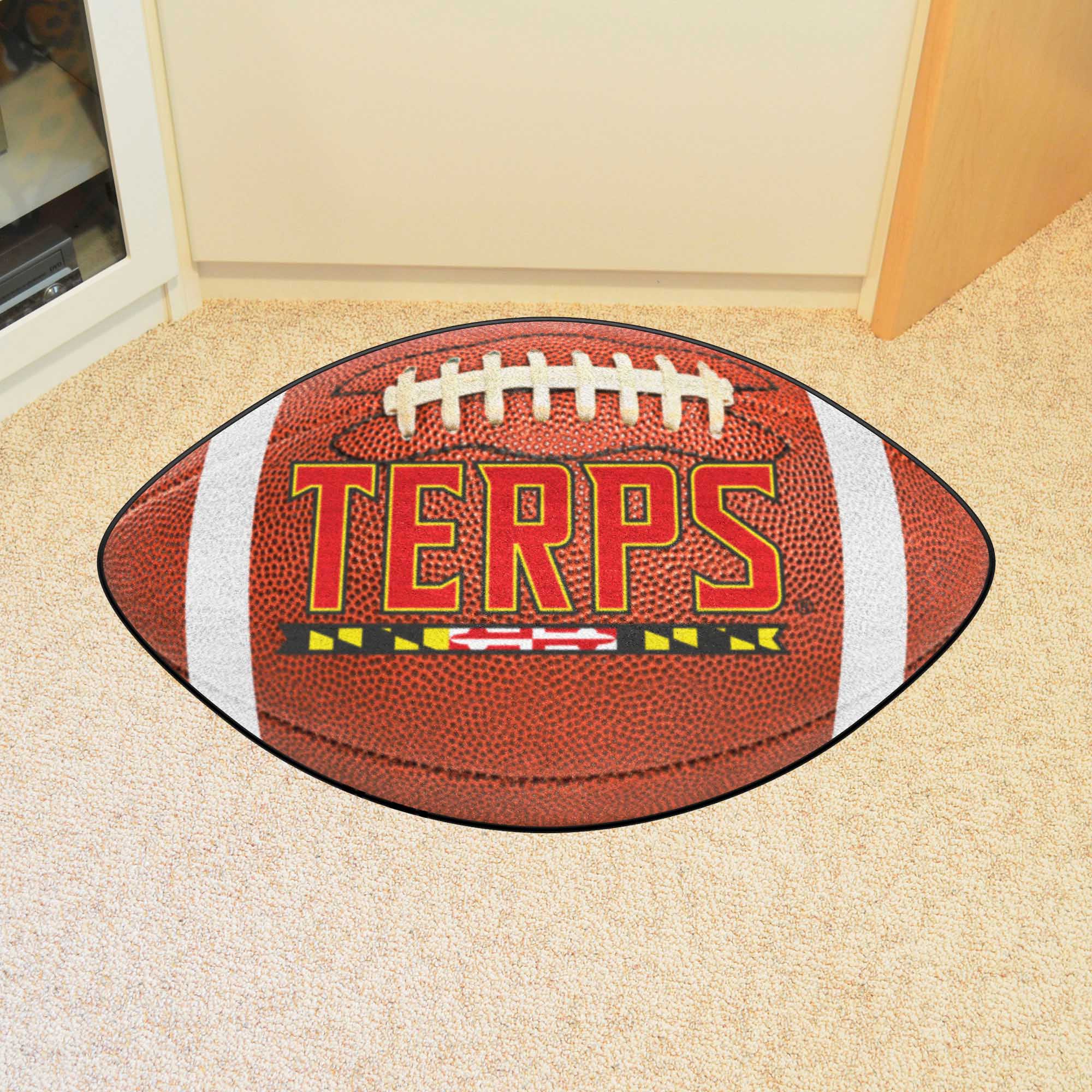 Maryland Terrapins  Football Rug - 20.5in. x 32.5in.