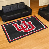 Utah Utes 5ft. x 8 ft. Plush Area Rug