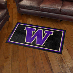 Washington Huskies 3ft. x 5ft. Plush Area Rug