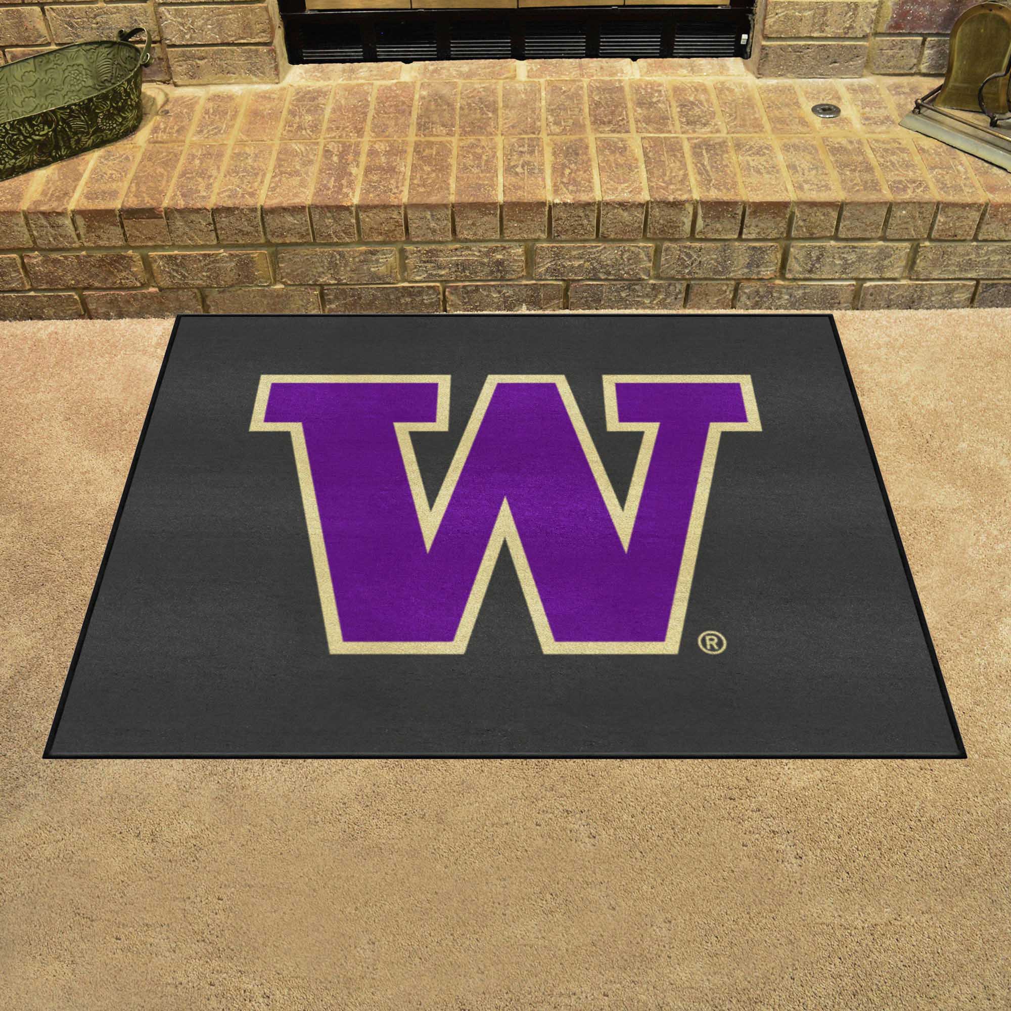 Washington Huskies All-Star Rug - 34 in. x 42.5 in.