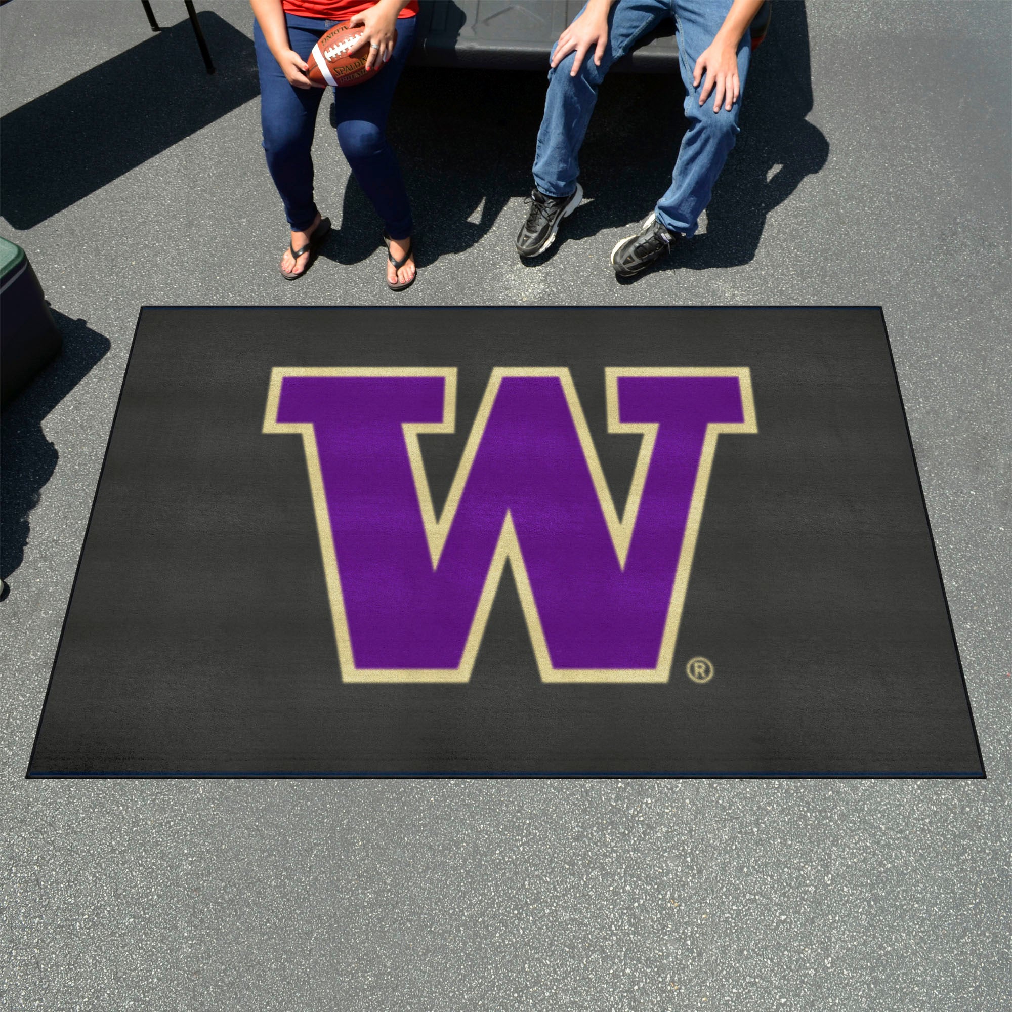 Washington Huskies Ulti-Mat Rug - 5ft. x 8ft.