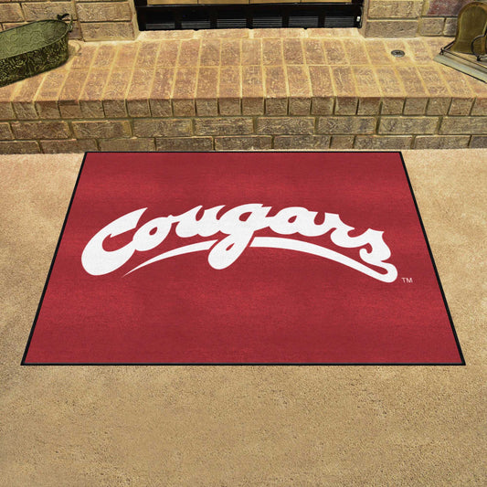 Washington State Cougars 8ft. x 10 ft. Plush Area Rug