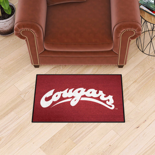 Washington State Cougars Soccer Ball Rug - 27in. Diameter