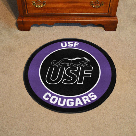 USF Cougars Cougars Roundel Rug - 27in. Diameter