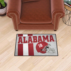 Alabama Crimson Tide Starter Mat Accent Rug - 19in. x 30in., Uniform Design