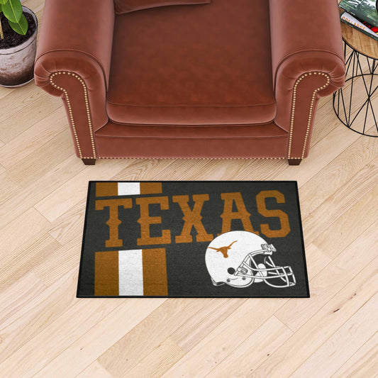 Texas Longhorns Starter Mat Accent Rug - 19in. x 30in., Uniform Design