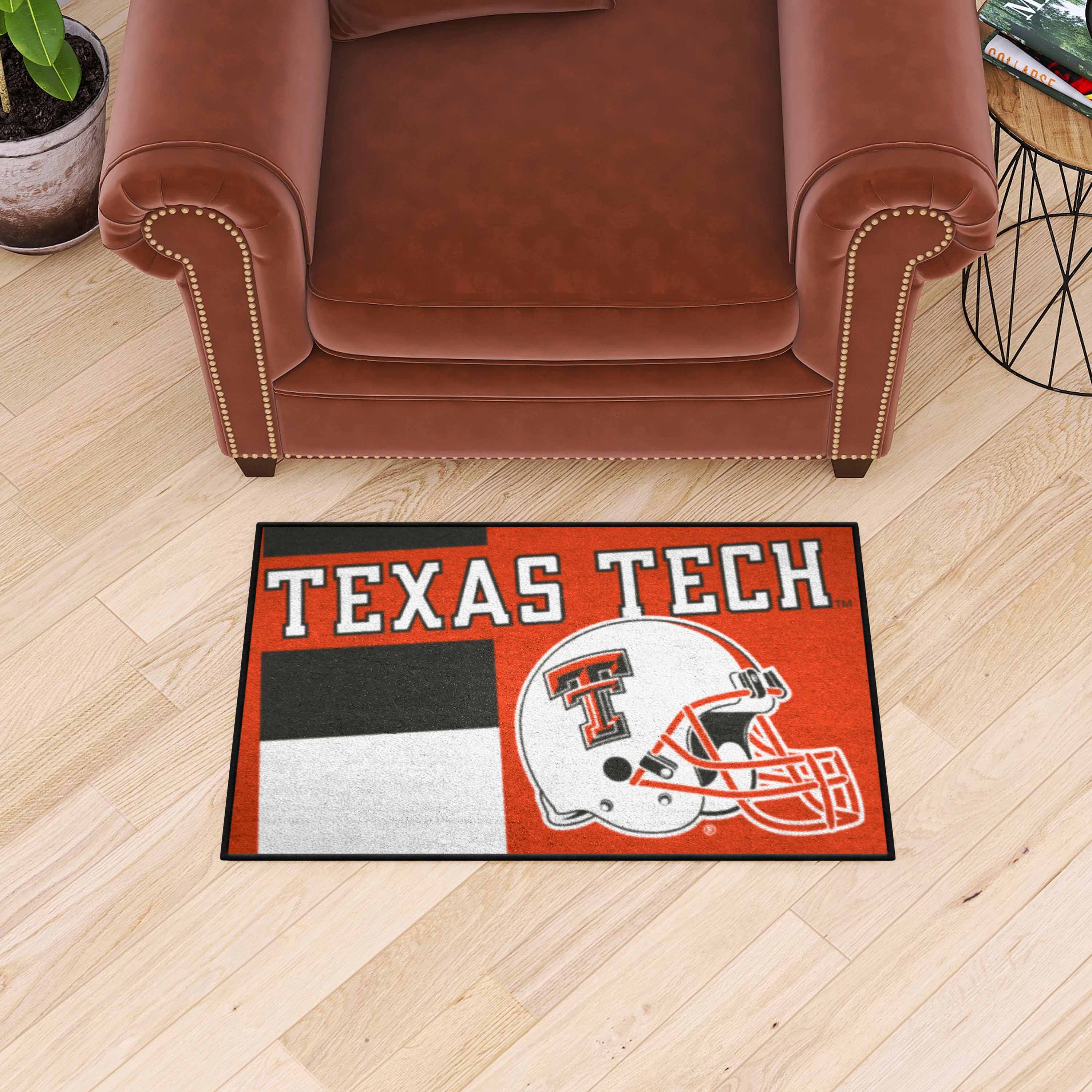 Texas Tech Red Raiders Starter Mat Accent Rug - 19in. x 30in., Uniform Design