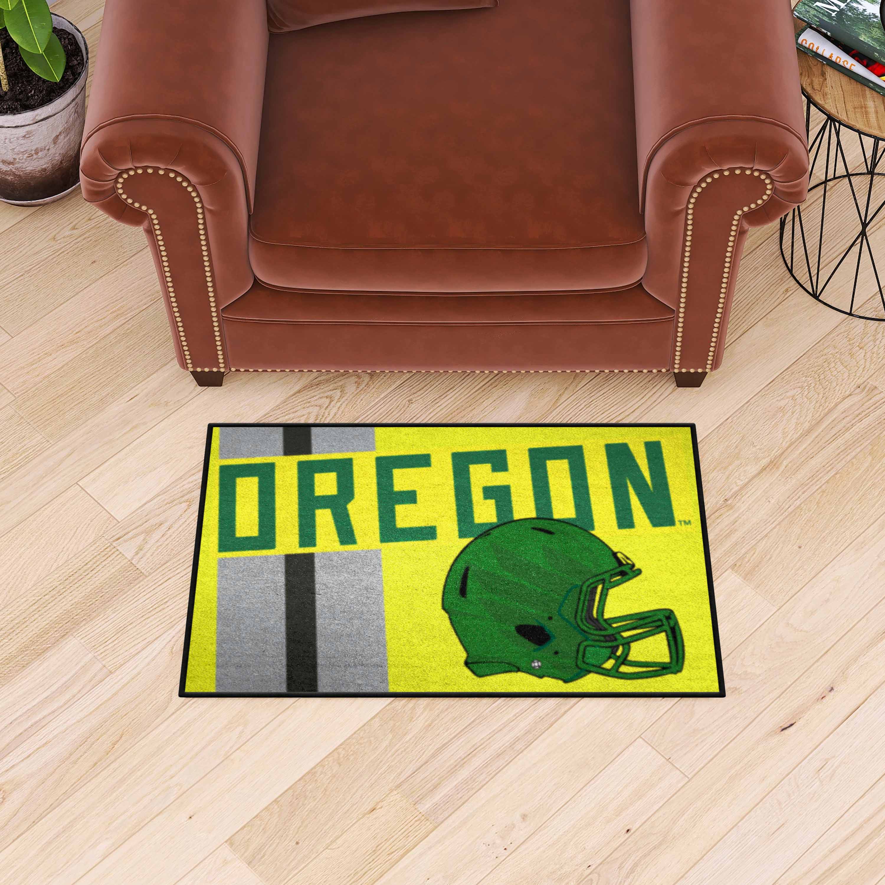 Oregon Ducks Starter Mat Accent Rug - 19in. x 30in., Uniform Design