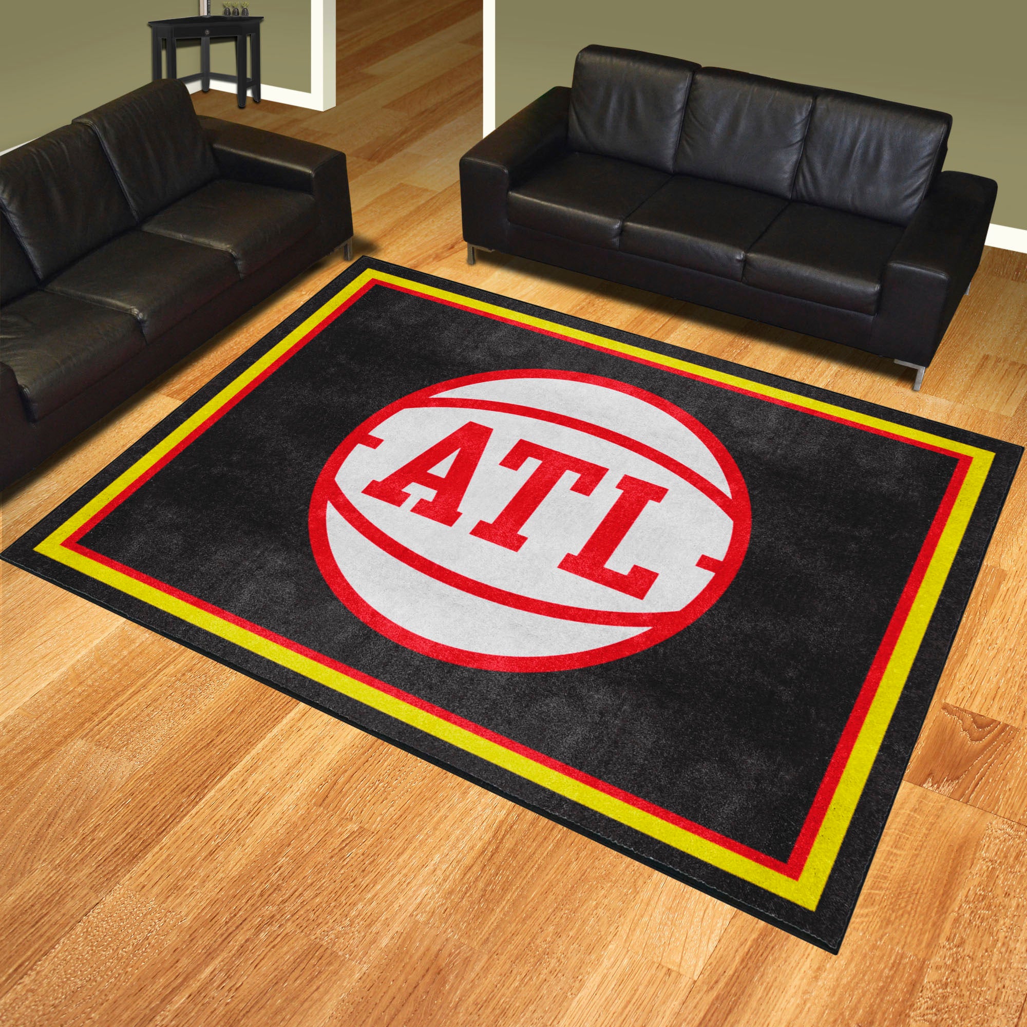 Atlanta Hawks 8ft. x 10 ft. Plush Area Rug