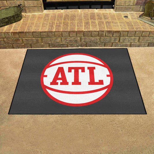 Atlanta Hawks All-Star Rug - 34 in. x 42.5 in. - Atlanta Hawks