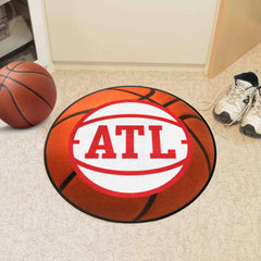 Atlanta Hawks Basketball Rug - 27in. Diameter - Atlanta Hawks