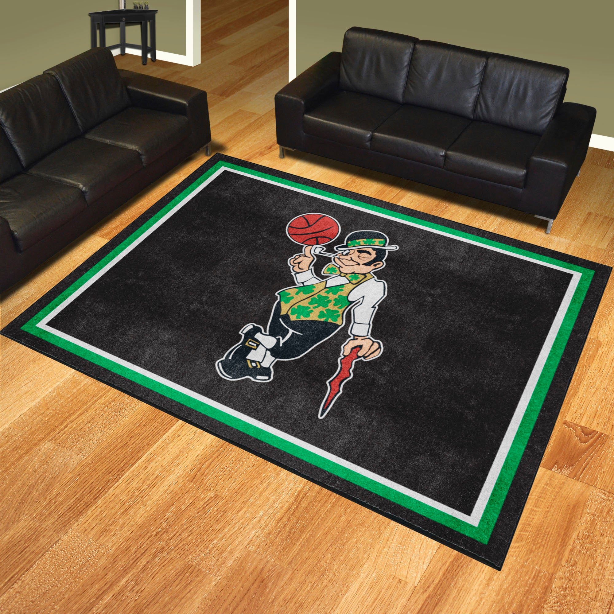 Boston Celtics 8ft. x 10 ft. Plush Area Rug