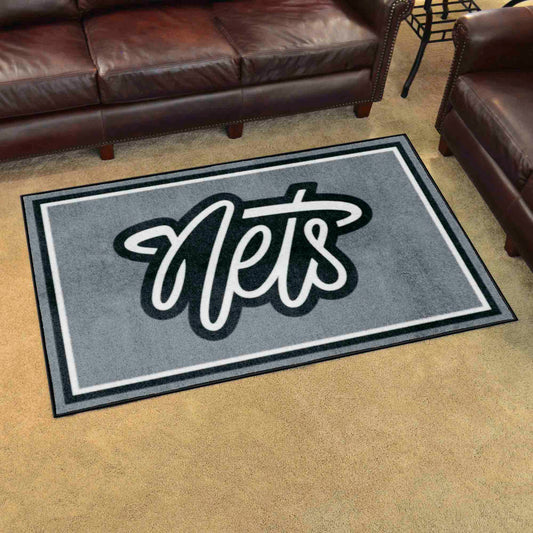 Brooklyn Nets 4ft. x 6ft. Plush Area Rug