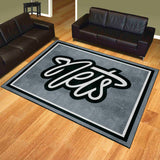 Brooklyn Nets 8ft. x 10 ft. Plush Area Rug - Brooklyn Nets