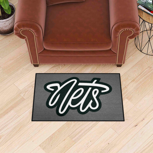 Brooklyn Nets Starter Mat Accent Rug - 19in. x 30in. - Brooklyn Nets