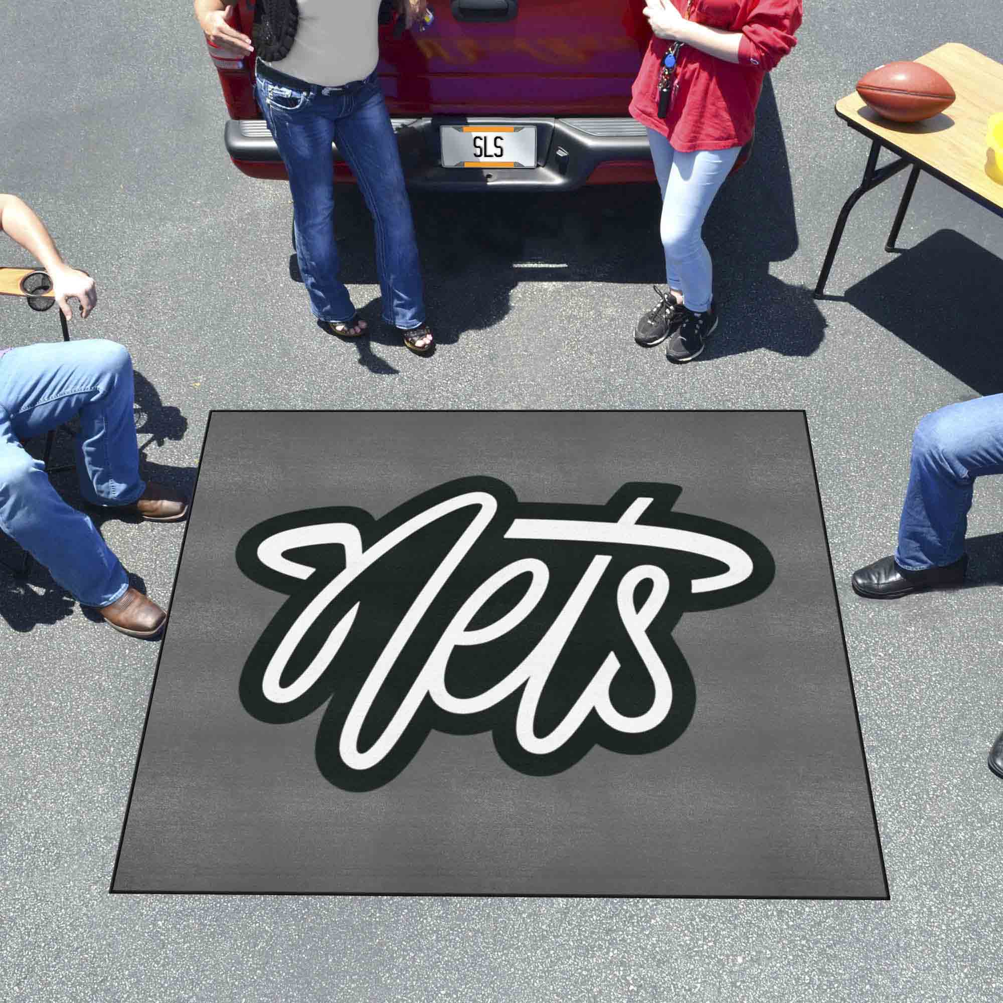 Brooklyn Nets Tailgater Rug - 5ft. x 6ft. - Brooklyn Nets