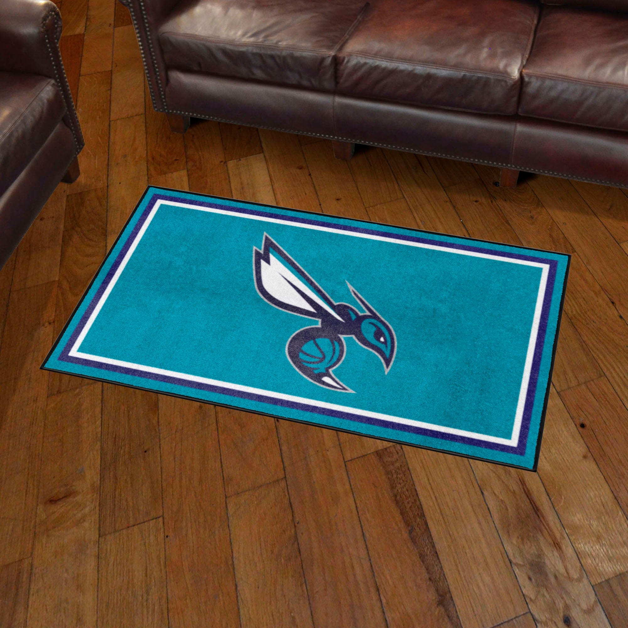 Charlotte Hornets 3ft. x 5ft. Plush Area Rug - Charlotte Hornets