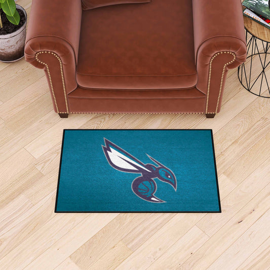 Charlotte Hornets Starter Mat Accent Rug - 19in. x 30in. - Charlotte Hornets