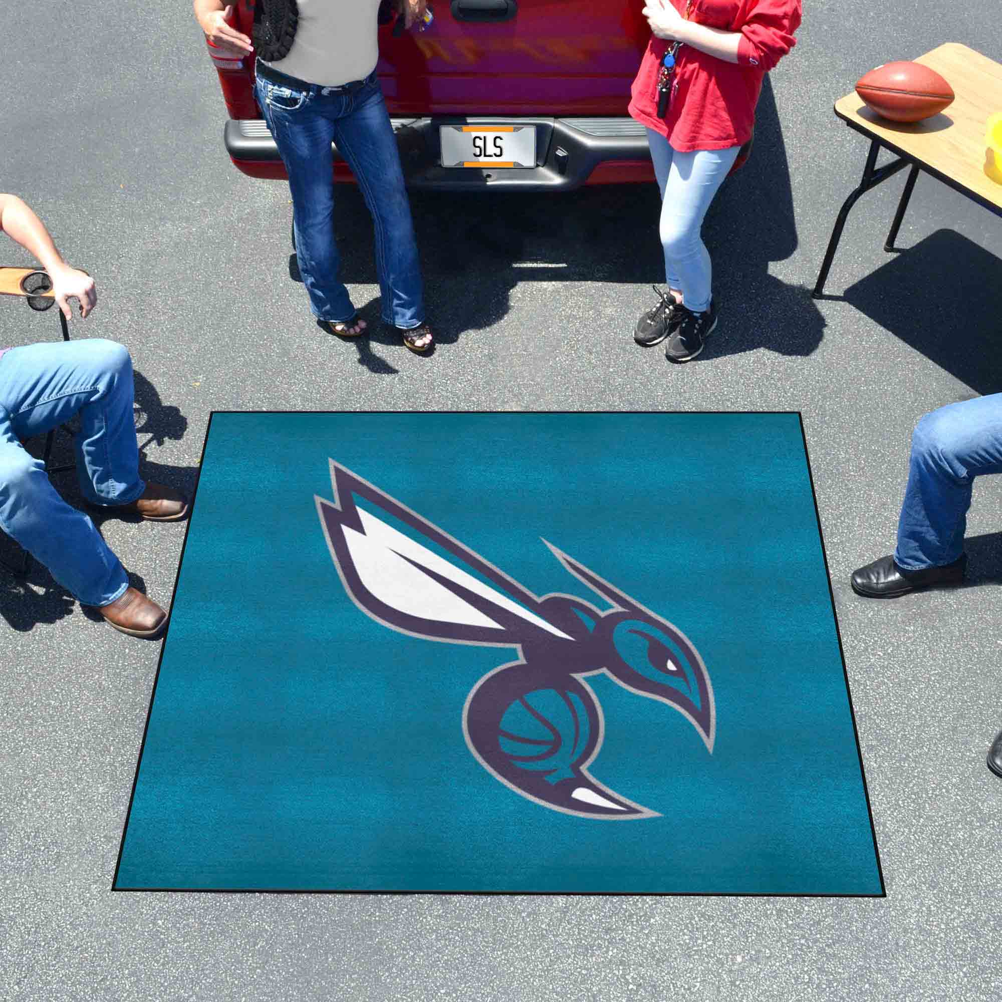 Charlotte Hornets Tailgater Rug - 5ft. x 6ft. - Charlotte Hornets