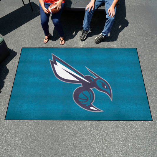 Charlotte Hornets Ulti-Mat Rug - 5ft. x 8ft. - Charlotte Hornets