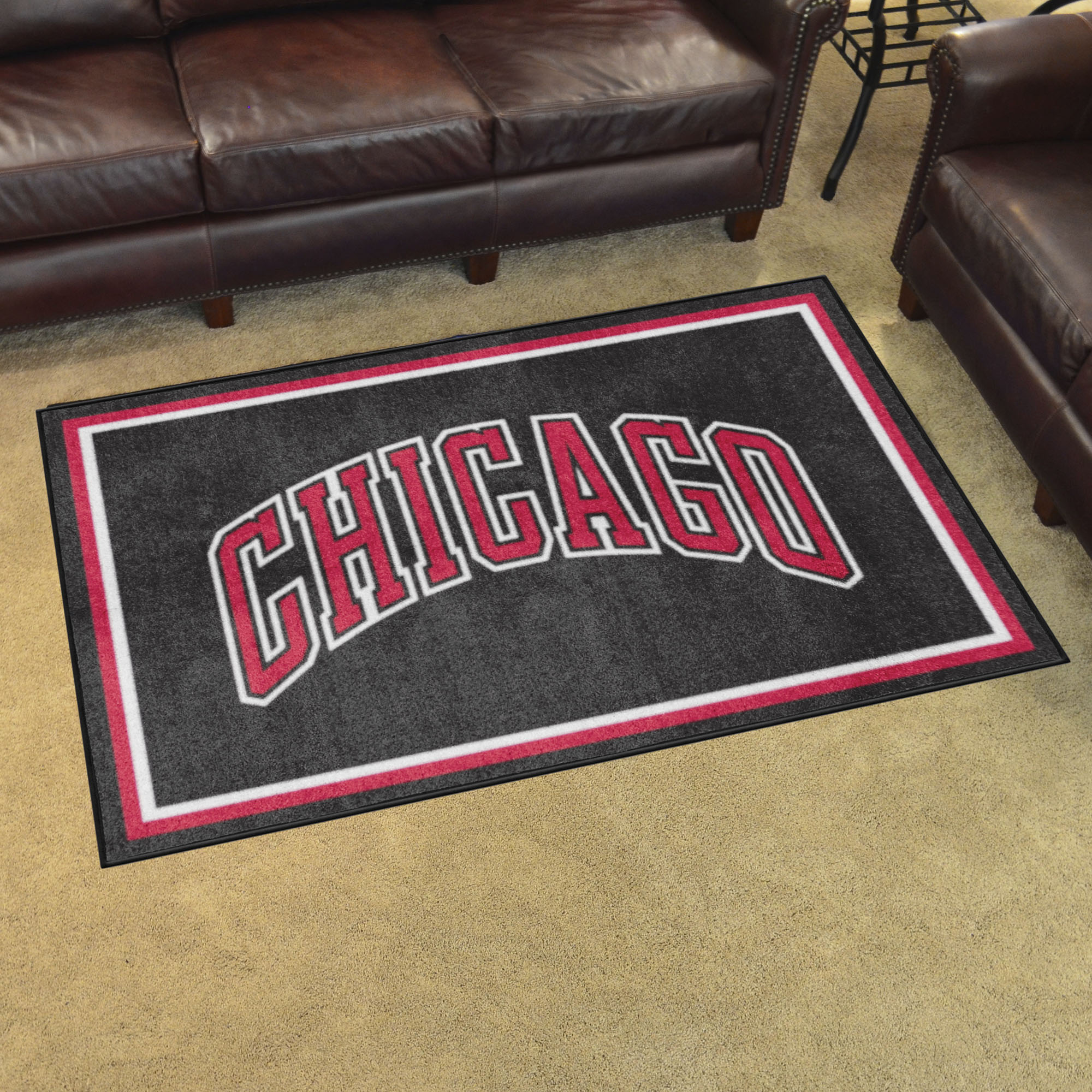 Chicago Bulls 4ft. x 6ft. Plush Area Rug