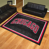 Chicago Bulls 8ft. x 10 ft. Plush Area Rug - Chicago Bulls