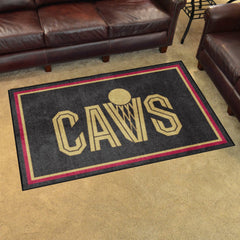 Cleveland Cavaliers 4ft. x 6ft. Plush Area Rug - Cleveland Cavaliers