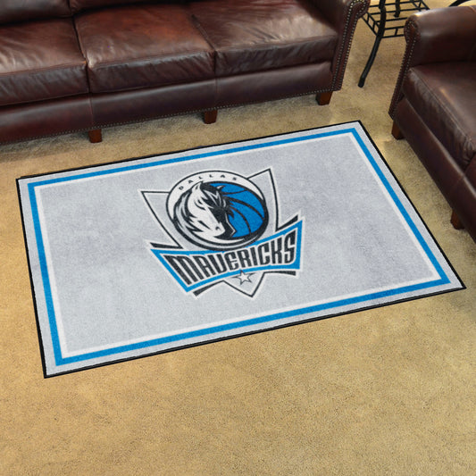 Dallas Mavericks 4ft. x 6ft. Plush Area Rug