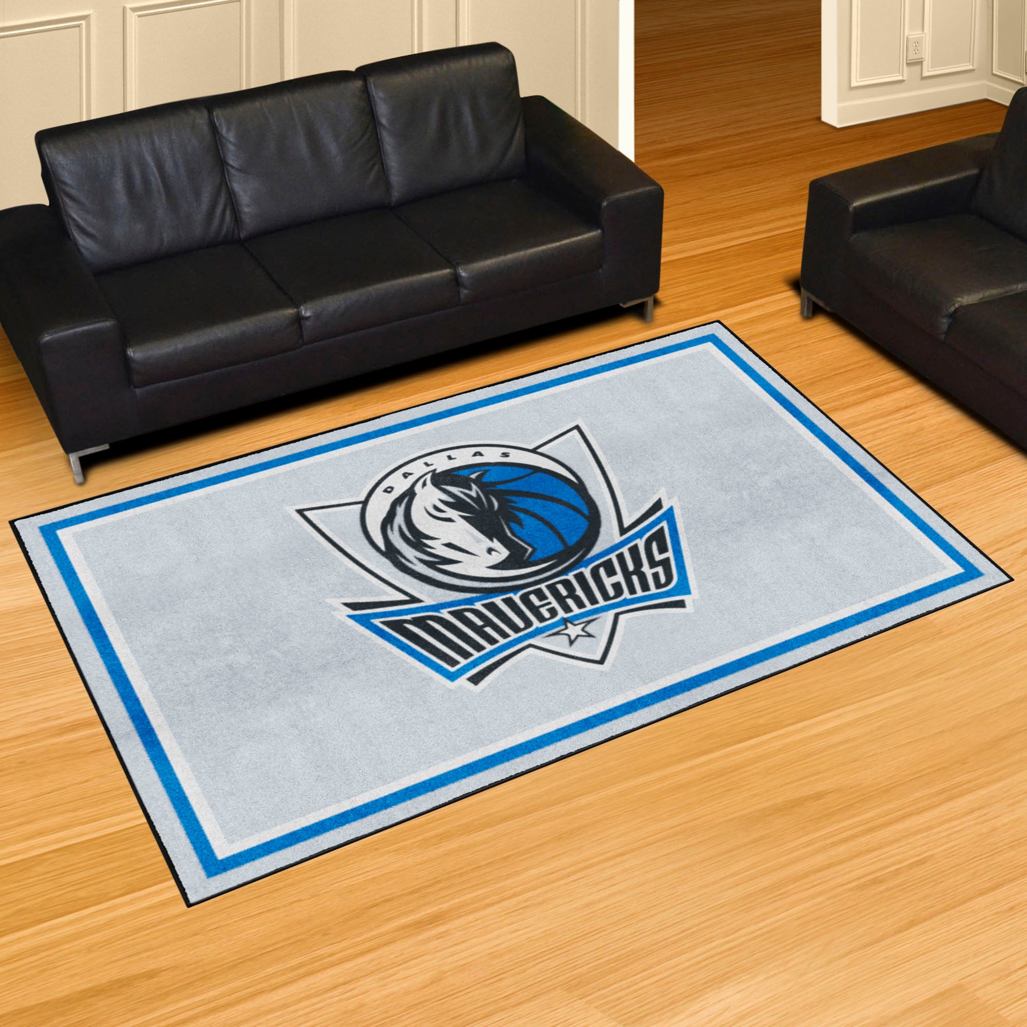 Dallas Mavericks 5ft. x 8 ft. Plush Area Rug