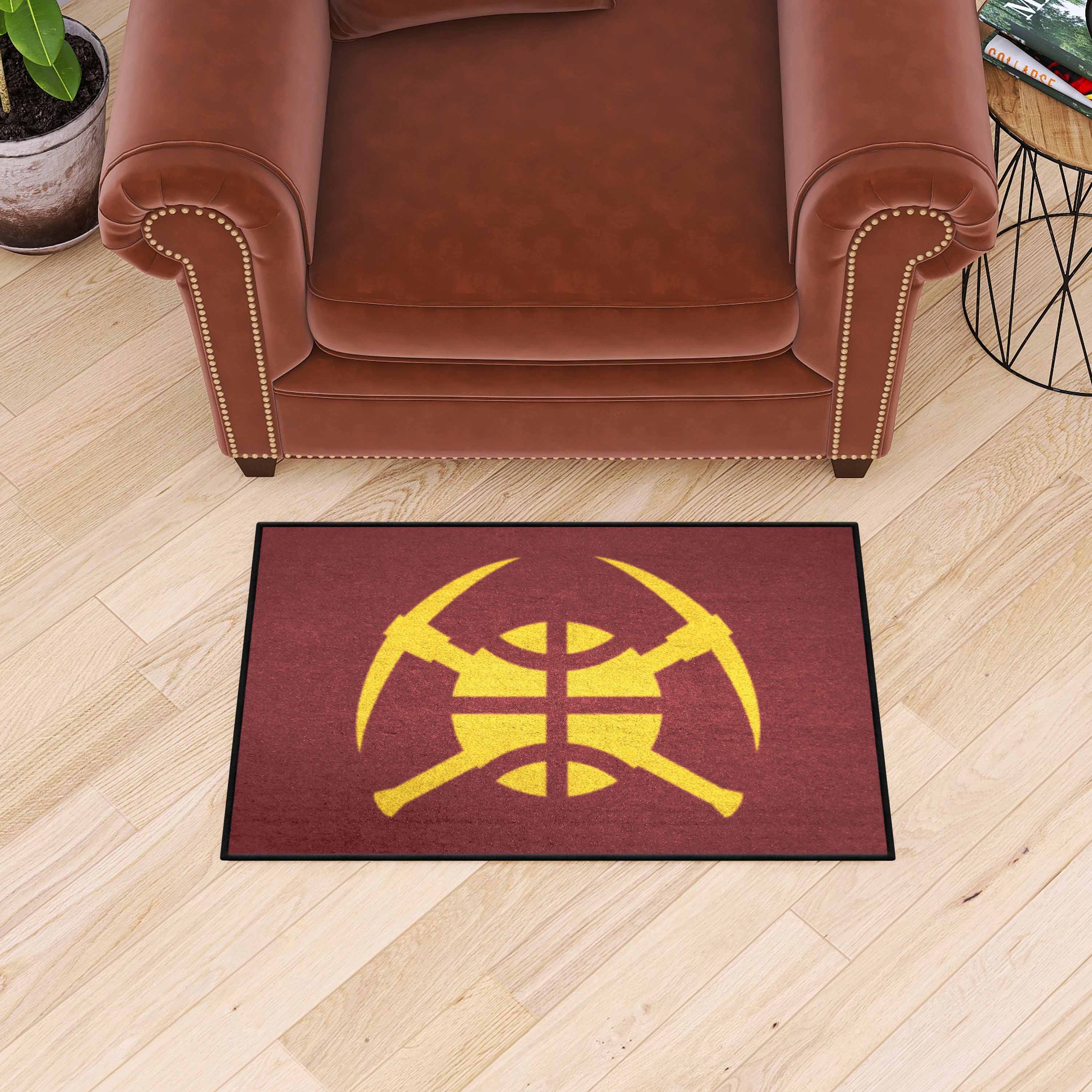 Denver Nuggets Starter Mat Accent Rug - 19in. x 30in. - Denver Nuggets