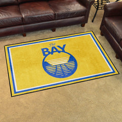 Golden State Warriors 4ft. x 6ft. Plush Area Rug