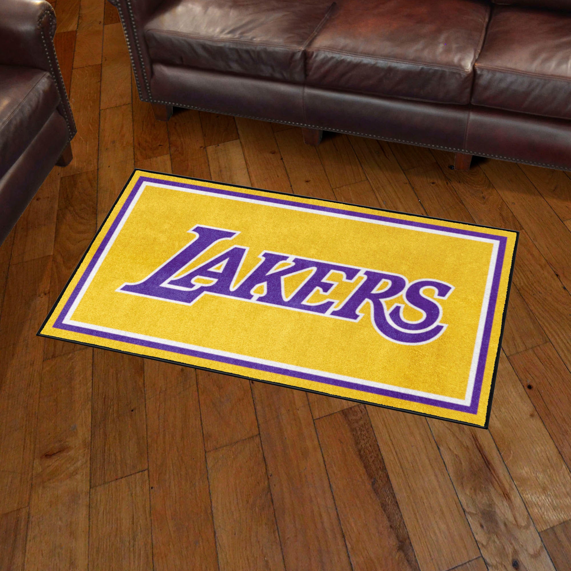 Los Angeles Lakers 3ft. x 5ft. Plush Area Rug