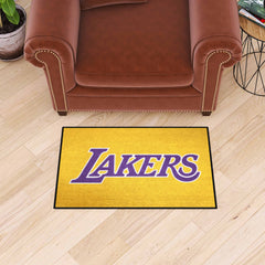 Los Angeles Lakers Starter Mat Accent Rug - 19in. x 30in.