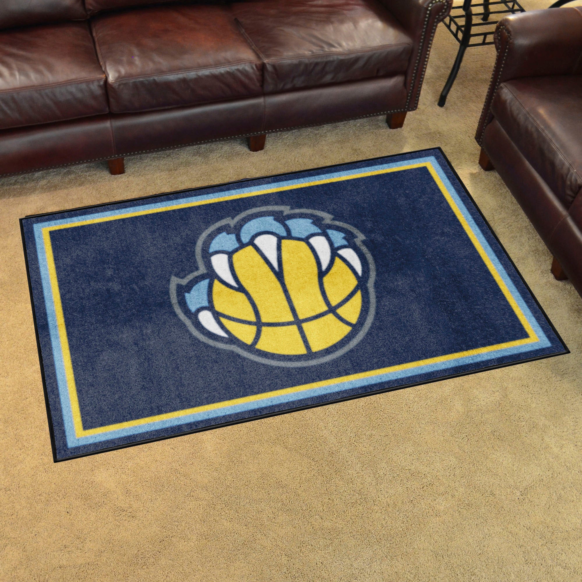 Memphis Grizzlies 4ft. x 6ft. Plush Area Rug