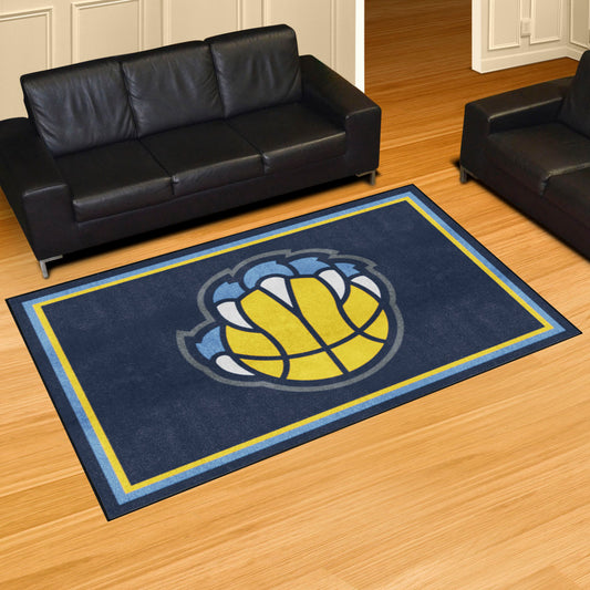 Memphis Grizzlies 5ft. x 8 ft. Plush Area Rug