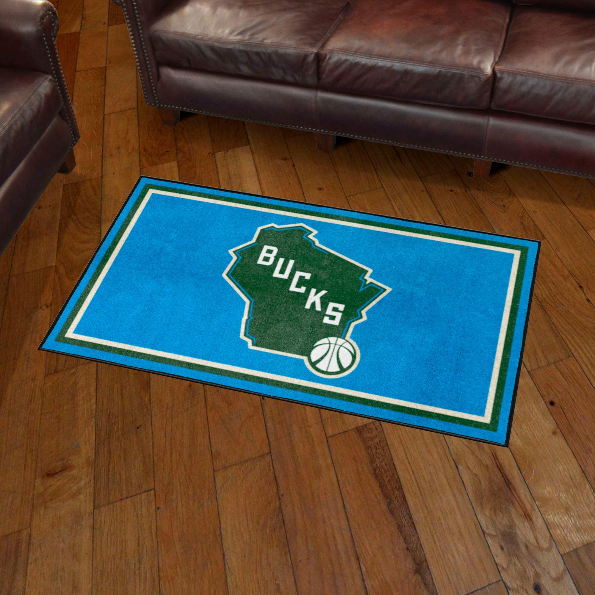 Milwaukee Bucks 3ft. x 5ft. Plush Area Rug