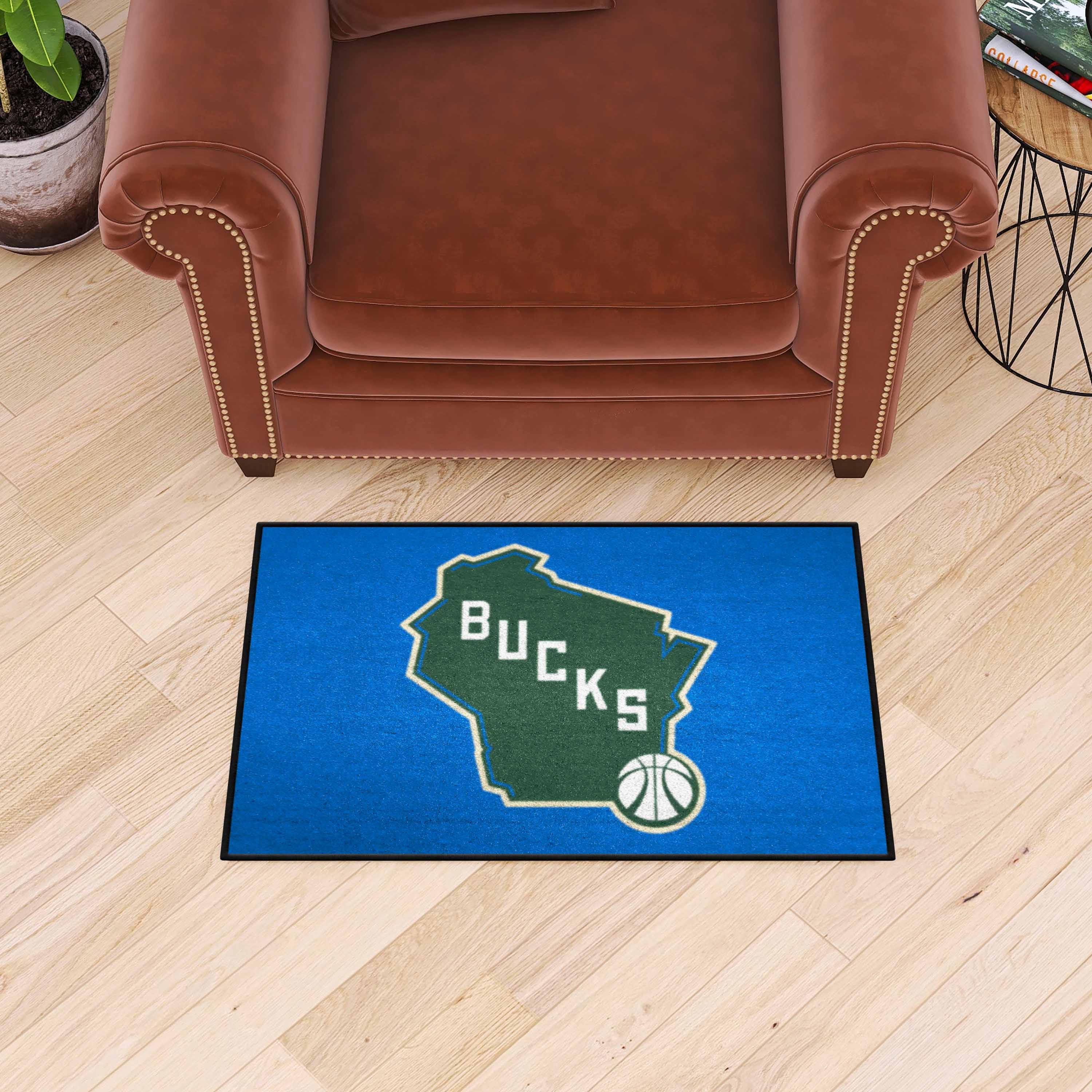 Milwaukee Bucks Starter Mat Accent Rug - 19in. x 30in. - Milwaukee Bucks