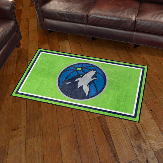 Minnesota Timberwolves 3ft. x 5ft. Plush Area Rug