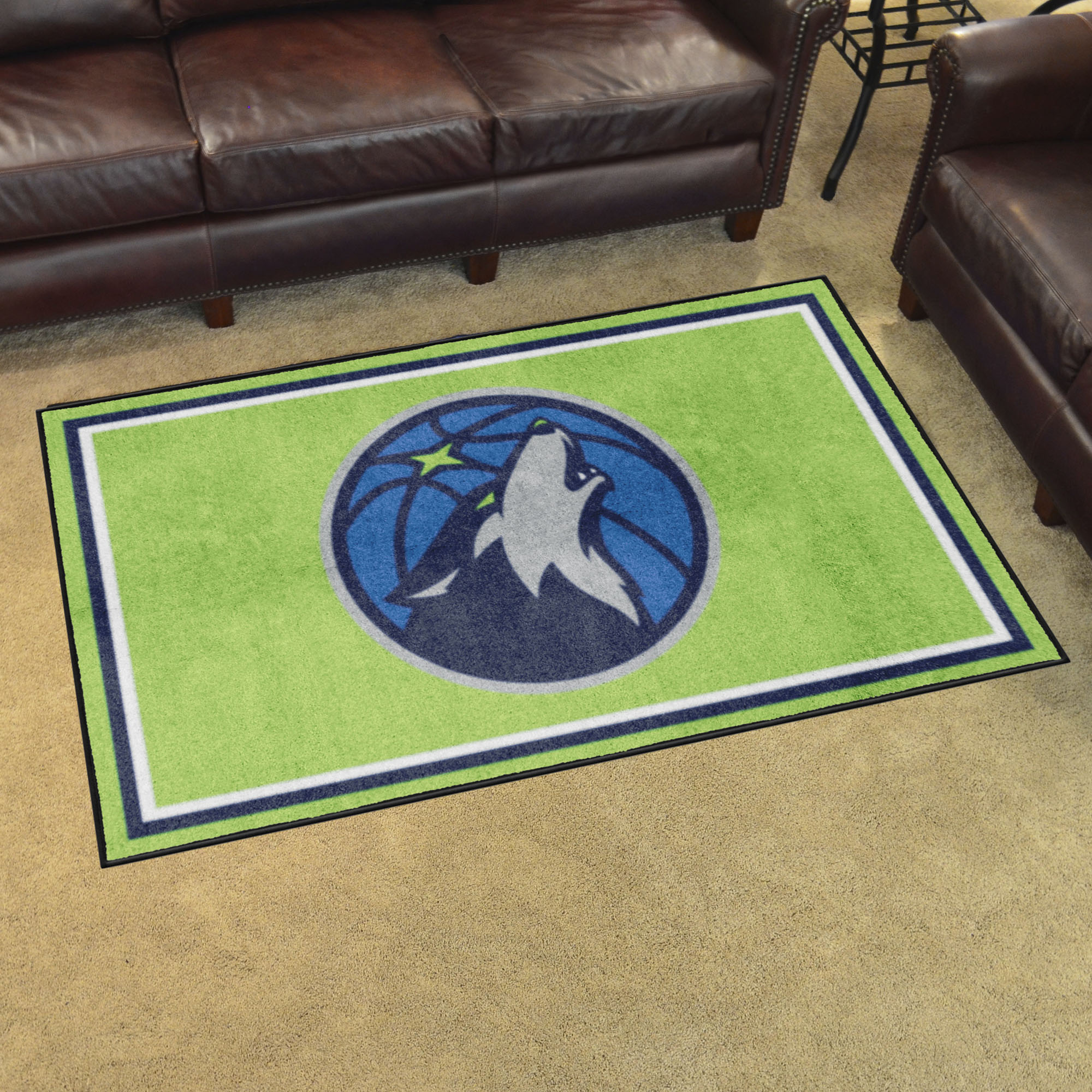 Minnesota Timberwolves 4ft. x 6ft. Plush Area Rug