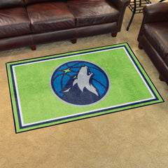 Minnesota Timberwolves 4ft. x 6ft. Plush Area Rug