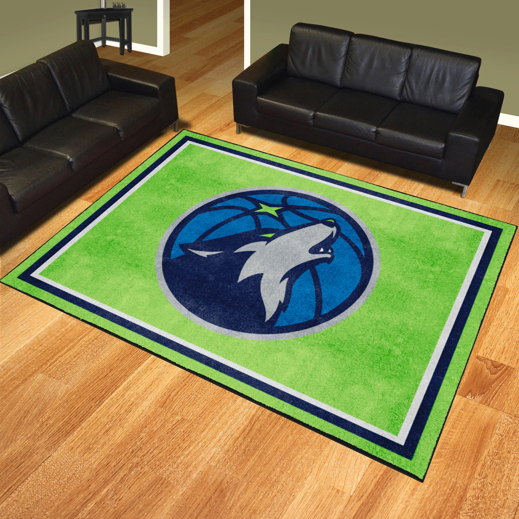 Minnesota Timberwolves 8ft. x 10 ft. Plush Area Rug