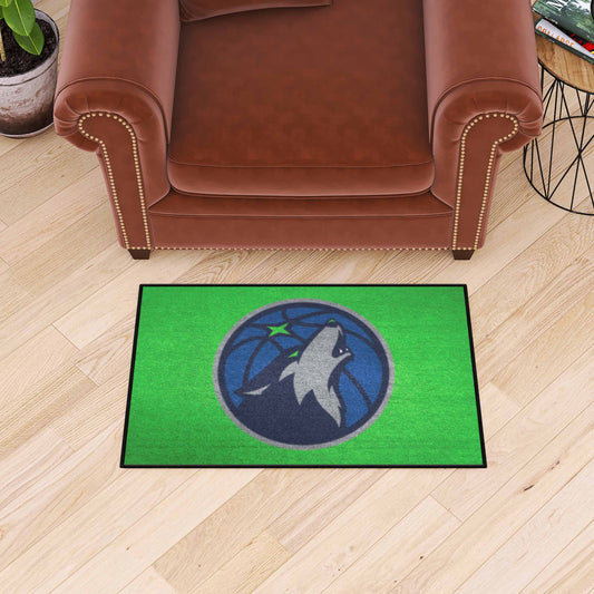 Minnesota Timberwolves Starter Mat Accent Rug - 19in. x 30in.