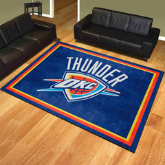 Oklahoma City Thunder 8ft. x 10 ft. Plush Area Rug